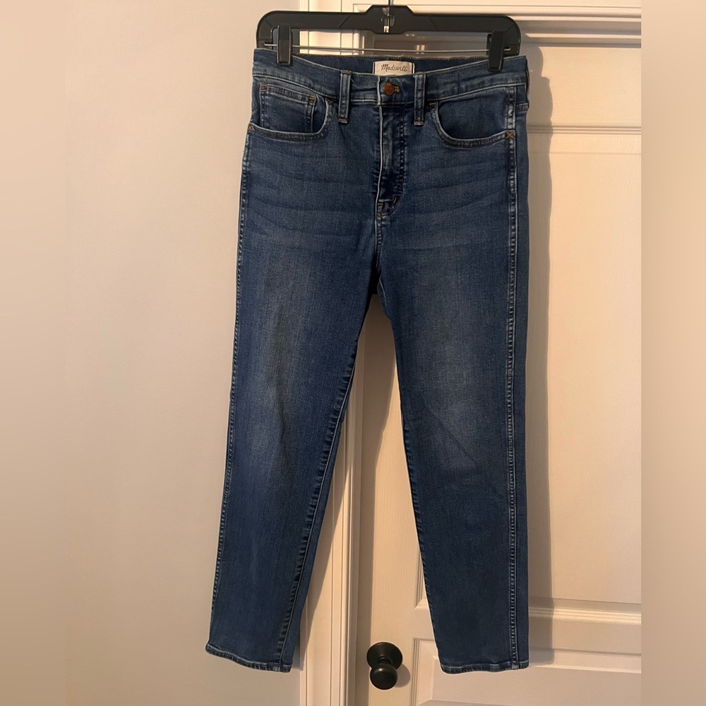 Madewell Women's Dark Blue Skinny Jeans